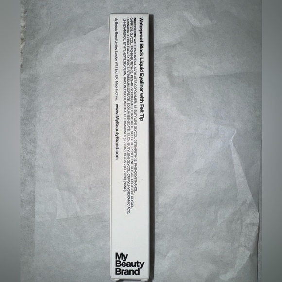Byme X Mybeautybrand Black Liquid Eyeliner Holy Grail Eye Makeup Pen New in Box - Picture 2 of 2